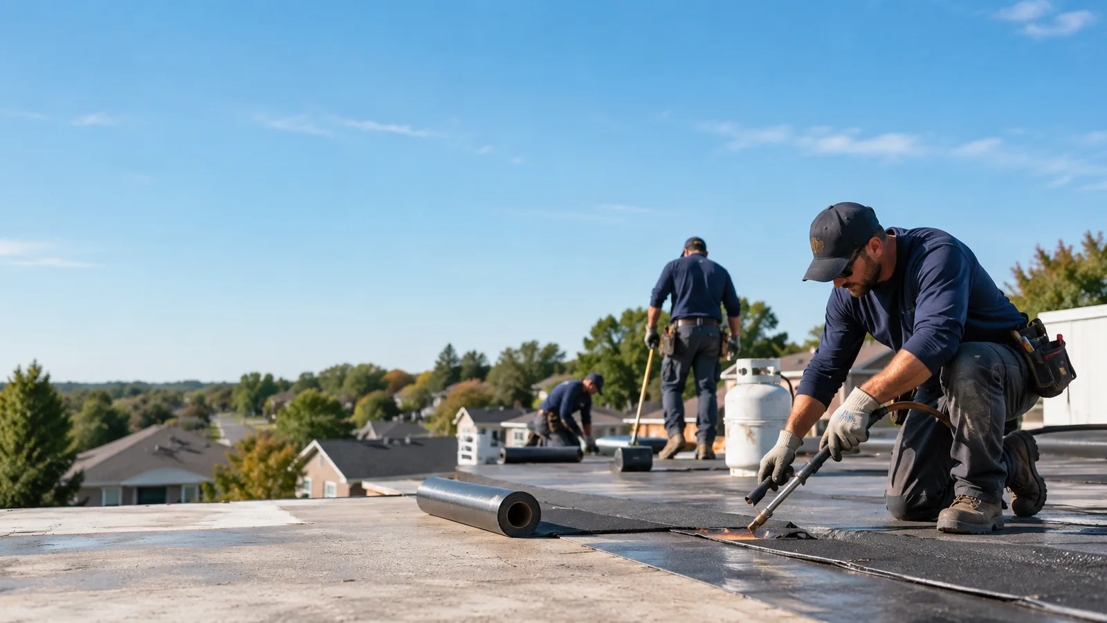 Flat Roof Leak Repair providers in Lowber, PA